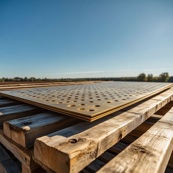 Перфорированные латунные листы